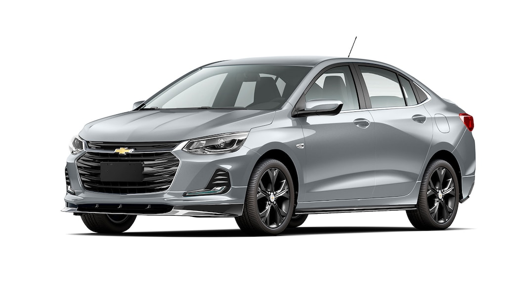 Personaliza tu Chevrolet Onix 2025 con el kit sport, conformado de accesorios externos originales para tu sedán deportivo