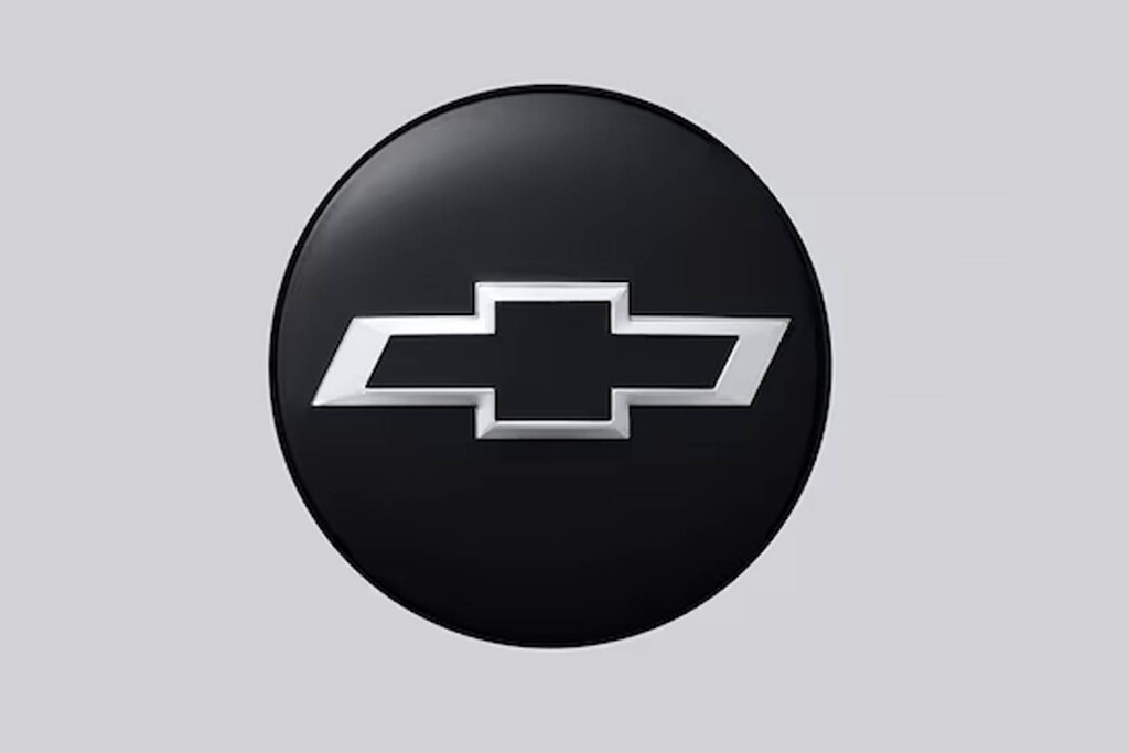 Centro de rin negro con emblema negro para Chevrolet Tahoe 2024