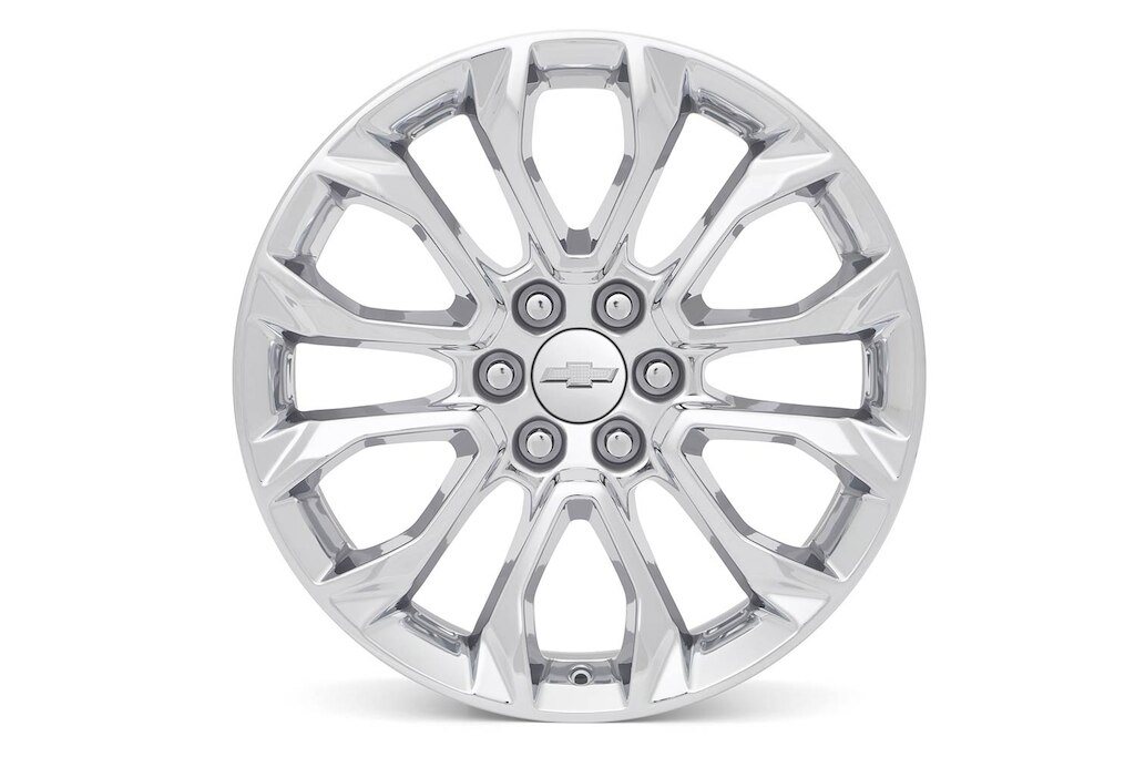 Rin de aluminio de 22 pulgadas, cromado de 6 brazos para Chevrolet Tahoe 2024