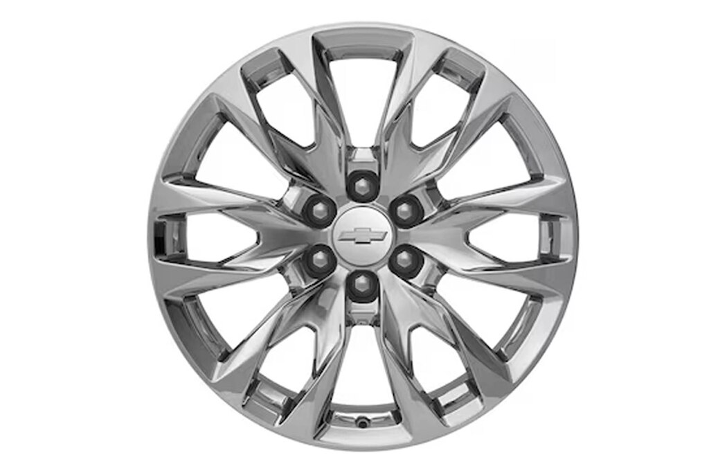 Rin de aluminio de 22 pulgadas cromado con 6 brazos, Chevrolet Tahoe 2024