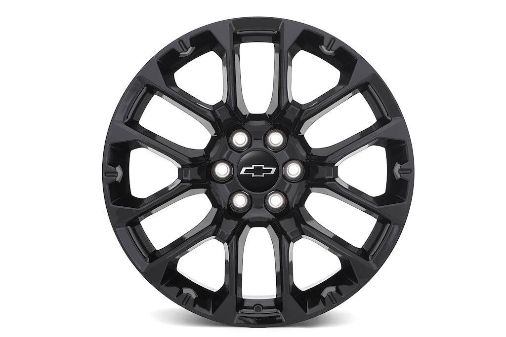 Rin de aluminio de 22 pulgadas negro brillante con 6 brazos para Chevrolet Tahoe 2024