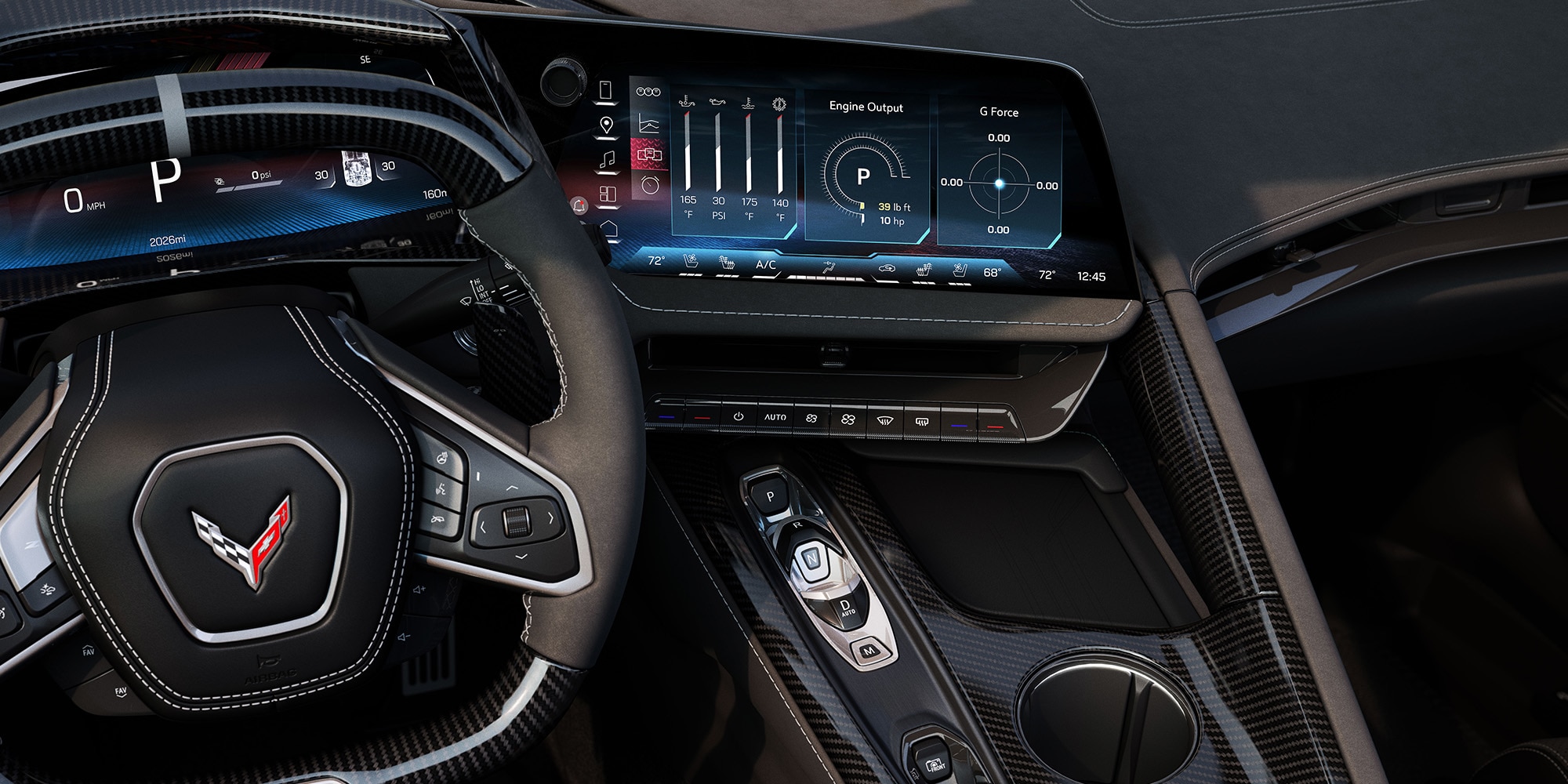 Corvette ZR1 interior